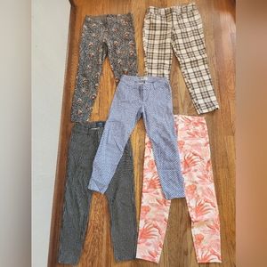 5 Old Navy Size 4 Pixie Pants